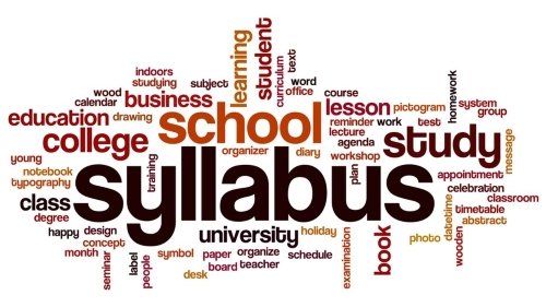 Syllabus cover